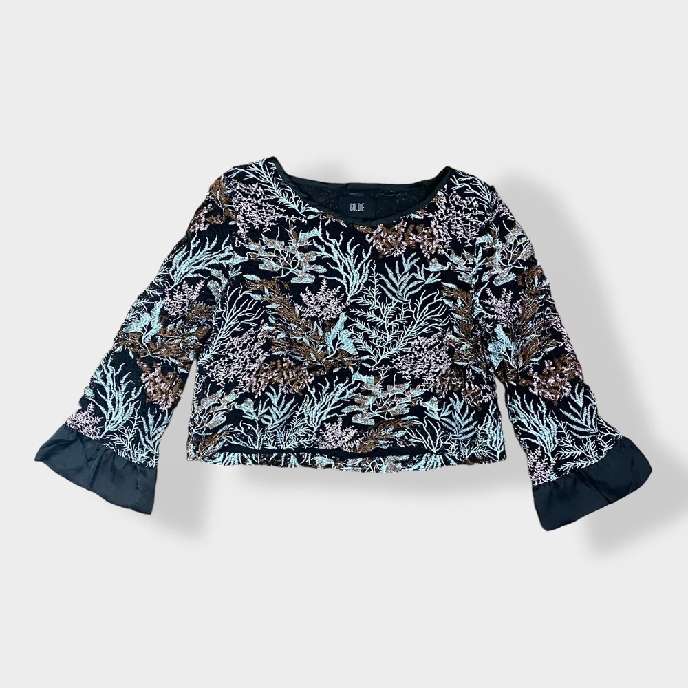 Goldie‎ Enchanted Garden Lace Top Size M
